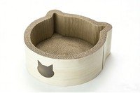 Grattoir pour chat en carton ondulé personnalisé en usine, écologique, durable, grattoir pour chat, grattoir pour lit pour chats