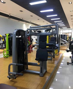 SK-CP80 Macchina Commerciale Chest Press Seduta con Carico a Perni 65x114mm in Acciaio Q235, Attrezzatura da Palestra Iso-Laterale Selezionabile per Allenamento della Forza - Product Image 3