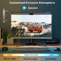 Barre lumineuse de moniteur LED télécommandée de protection des yeux Northland avec capteur de lumière de gradation sans gradation pour écran PC incurvé