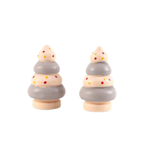 10 figurines en bois à personnaliser pour Noël - Bonhomme de neige et sapin - Artisanat en bois à faire soi-même - Décoration intérieure - Jouet éducatif - Product Image 1