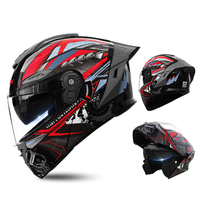 Casque modulaire respirant à visière rabattable en ABS, toutes saisons, avec visière solaire intégrée pour les trajets quotidiens et la course