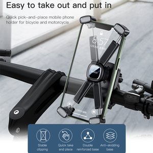 C191 có thể điều chỉnh điện thoại chủ đứng phổ xe máy xe đạp xe đạp tay lái <span class=keywords><strong>Bracket</strong></span> núi Clip GPS điện thoại chủ - Product Image 2