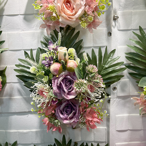 Flores Artificiales de Alta Calidad para <span class=keywords><strong>Cementerio</strong></span>, Resistentes a los Rayos UV, Decoración Conmemorativa para Tumbas, Venta al Por Mayor - Product Image 4