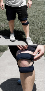 Venta al por mayor correa de rodilla ajustable para hombres mujeres soporte ACL menisco desgarro soporte artritis <span class=keywords><strong>rodillera</strong></span> alivio del dolor para la tendinitis - Product Image 3