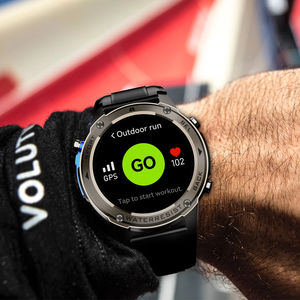 1.43 "<span class=keywords><strong>gps</strong></span> שעון חכם גשש כפול-band gss מצפן ברומטרי אלטימטר 5atm קול קורא חכם - Product Image 1