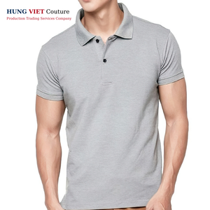 Vente en gros de polos unis pour hommes avec cols polo unis pour le tennis haute qualité meilleur prix - Product Image 2