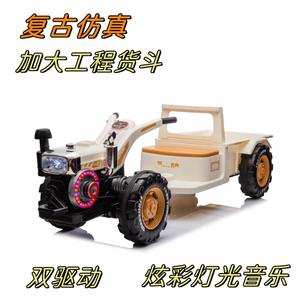 Tracteur électrique pour enfants City Tractor avec remorque, 2-4 ans, plastique, double transmission, quatre roues - Product Image 6