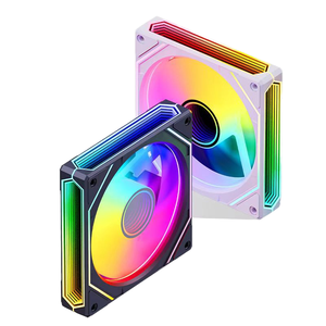 Prism Fan 6th Fan-RGB جهاز تبريد للألعاب 5 فولت 12 فولت مروحة PWM ARGB مبرد منخفض لوحدة المعالجة المركزية - Product Image 2