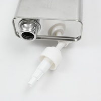 MEILLEURE VENTE Distributeur de savon en acier inoxydable de qualité supérieure, rechargeable, pour lessive liquide, idéal pour l'organisation moderne de la maison