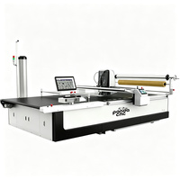 Cortadora de Tela Industrial Digital Automática de Alta Potencia con Motor de Alto Rendimiento, Máquina de Corte Textil CNC Automática