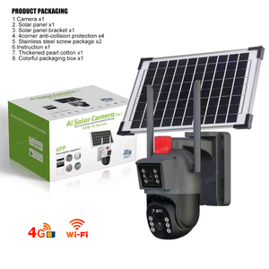 Etenda <span class=keywords><strong>Camera</strong></span> An Ninh Không Dây Năng Lượng Mặt Trời HD1080P WIFI 4G Bán Chạy Nhất Cho Công Trường Xây Dựng - Product Image 2