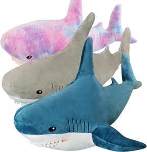 <span class=keywords><strong>Caliente</strong></span> personalizado juguetes de peluche para niños lindo sofá relleno tiburón almohada de felpa peluches niños peluche Animal juguetes para aliviar el estrés - Product Image 2