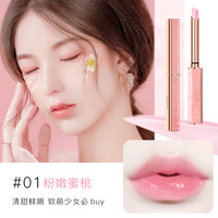 Baume à lèvres changeant de couleur en marque propre, hydratant, maquillage, imperméable, extrait botanique, baume à lèvres chauffant, rouge à lèvres pour la beauté du visage