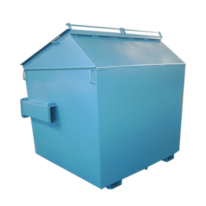Factory price metal skip bins scrap front load bins / rear load bins waste dumpster