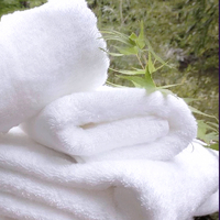Ensemble de Serviettes de Bain Hôtellerie de Luxe 5 Étoiles 100% Coton 16S 32*32, Incluant Serviette Visage