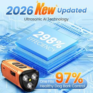 Dispositivo Ultrasónico Portátil para Disuadir Ladridos de Perros, Alcance de 50 Pies, 5 Modos, Recargable, Multifunción - Product Image 3