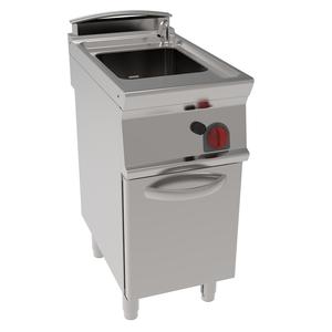 Cuiseur à pâtes à gaz 24 litres 1 porte 400x700x900mm 10 Kw utilisé pour les restaurants boulangeries hôtels-EURAST modèle 39650317 - Product Image 1