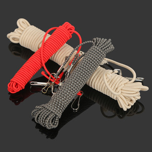 Cordes de pêche Famous Enterprises, bandes élastiques en nylon avec clips pour la protection des cannes - Product Image 1
