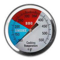Thermomètre bimétallique pour barbecue et four en acier inoxydable, communication USB, personnalisation OEM/ODM, affichage LED, contrôle de la température
