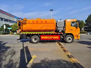 รถบรรทุกสูญญากาศ4x2 shacman เครื่องยนต์240HP เครื่องยนต์ PTO หรือ AUX ขับเคลื่อนเครื่องยนต์สุญญากาศฟังก์ชั่นคู่ขุดลอกท่อระบายน้ำ - Product Image 2