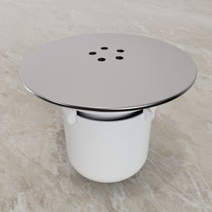 غطاء تصريف دش 90 حفرة من الكروم ، غطاء تصريف دش سريع التدفق من ABS ، غطاء تصريف دش بديل من ABS - Product Image 4