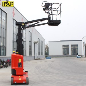Ce Certified Small Automatic Traveling Aerial <b>Work</b> <b>Platform</b> New Condition Mobile Scissor Lift Strong Stability Sleeve Mast Lift - Product Image 6