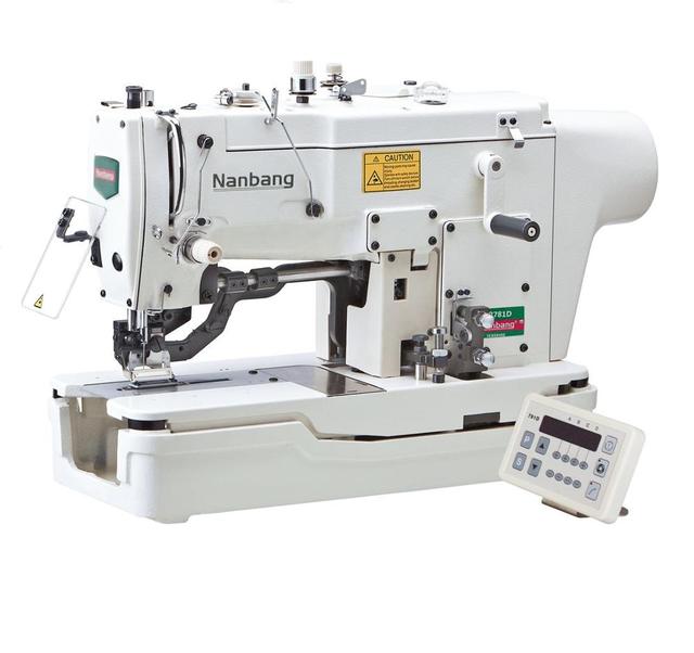 781D Nanbang Electronic Computerized Automatic Eyelet Button Hole Eyelet Button Hole Industrial Sewing Machine Buttonholing