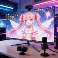Ordinateur de bureau, écran incurvé de 34 pouces, 165 Hz, 4K, 3840x2160, 21:9, moniteur de jeu ultra-large avec éclairage respirant