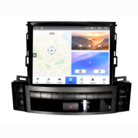 Prix usine 10.4 "écran Vertical pour Lexus LX570 2007-2015 Navigation GPS Autoradio unité principale lecteur DVD de voiture