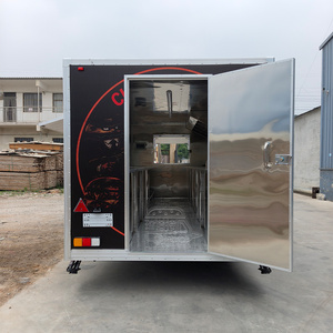 Camion de restauration entièrement équipé pour boulangerie, chariot à café mobile, remorque alimentaire avec équipements de cuisine complets, chariot à pizzas - Product Image 3