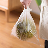 Goedkope op maat gemaakte transparante plastic fruitzakken, plastic zakken op rol, voedselverpakkingsfolie op rol, plastic groentezakken