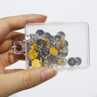 Lot de 50 petites punaises de marquage de sentier réfléchissantes marqueurs réfléchissants punaises pour la chasse accessoires de randonnée