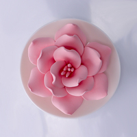 Fleur en céramique diffuseur d'huile essentielle gypse fleur décoration salon aromathérapie absorption d'huile essentielle