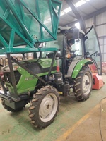 Tracteur robuste 1004-TB avec hacheuse à fourrage, empattement 2050 mm, pneus arrière 14.9-30, force de traction 24KN pour ensilage d'herbe