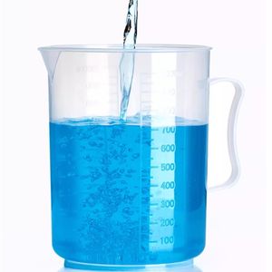 लैबशार्क 50 मिली 500 मिली लैब और रसोई में प्लास्टिक मापने वाला कप पीपी प्लास्टिक बीकर का उपयोग करें - Product Image 4