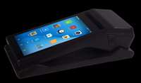 Nouveau 7 pouces écran tactile android mini caisse enregistreuse pos avec imprimante thermique 80mm