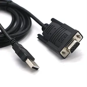 工厂定制即插即用FTDI DB9微型迷你C型USB到RS232串行电缆，用于编程