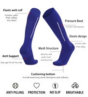 Chaussettes de football pour enfants Chaussettes de football pour garçons Chaussettes hautes pour filles Chaussettes de baseball Softball Sports Enfants Jeunes Hommes Femmes