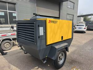 Compresseur d'<span class=keywords><strong>air</strong></span> diesel 93KW 125HP 350CFM 10bar avec moteur Cummins, unité à vis portable, bloc compresseur pour <span class=keywords><strong>marteau</strong></span>-<span class=keywords><strong>piqueur</strong></span>, brise-route et perforatrice de roche - Product Image 5