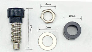 Fábrica Personalizada 4mm <span class=keywords><strong>Banana</strong></span> Jack Segurança Isolada Shell <span class=keywords><strong>Banana</strong></span> <span class=keywords><strong>Plug</strong></span> Jack Binding Post - Product Image 6