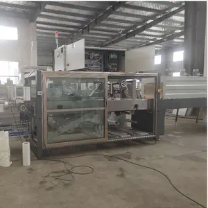 Automatic Stretch shrink wrapping packing machine with carton tray for cans filling line/Carton Tray Former Wrapping Machine