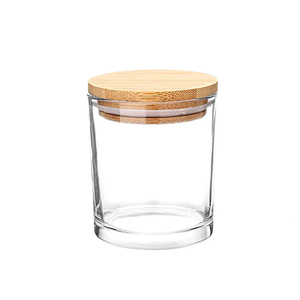 300ml leere Luxus-Glas kerzen gläser mit Deckel Großhandel Custom <span class=keywords><strong>Candle</strong></span> Vessels Bulk Einzigartiger Premium-Kerzen behälter aus dickem Glas - Product Image 2