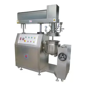 Máquina emulsionante industrial de aço inoxidável para bolos, 50L, máquina de dispersão e emulsificação com agitador, de boa qualidade