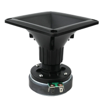 Meilleure vente haut-parleur audio avec klaxon en plastique Tweeter Hf 1 pouce 1 ''Compression Driver