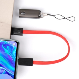 Llavero portátil <span class=keywords><strong>USB</strong></span> para teléfono móvil, Cable de datos de sincronización de carga rápida para iPhone Micro tipo <span class=keywords><strong>C</strong></span> - Product Image 5