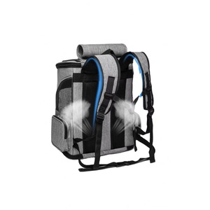 Sac à dos de transport pour chat en Oxford de haute qualité, certifié BSCI, idéal pour les sorties en plein air, fabriqué à Guangzhou - Product Image 6