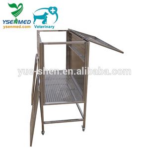 YSVET8105 Ysenmed Small Middle Vet Animal Transfer Cage Veterinary Pet Transfer Cage Meidical Animal Cage De Transport Pour <strong>Chat</strong> - Product Image 2