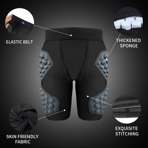 Shorts de compression rembourrés personnalisés YOUNGSON pour enfants avec bande élastique pour garçons, jeunes joueurs de football et de skate - Product Image 3