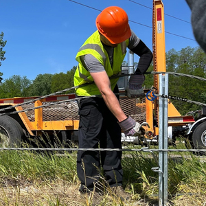 Barrera <span class=keywords><strong>de</strong></span> Cable Reutilizable/Removible EN1317 H3, Resistente a la Intemperie, para Sistemas <span class=keywords><strong>de</strong></span> Contención Vial - Product Image 6