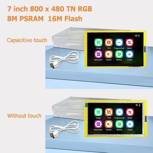 ESP32-S3 7 pollici TN schermo HMI 8M PSRAM 16M Flash per Arduino Lvgl WiFi Blue tooth 7 800*480 Display intelligente RGB LCD TFT modulo - Product Image 3